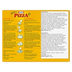 Kraft Pizza Kit - 850 g | Valumart