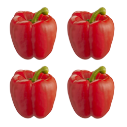 null Red Field Peppers, 4-Pack 1 ea, $0.75/1ea