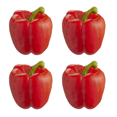 null Red Field Peppers, 4-Pack 1 ea, $1.00/1ea