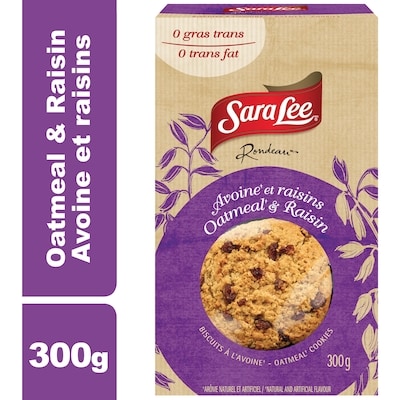 Sara Lee Raisins Cookies 300 g, $1.33/100g
