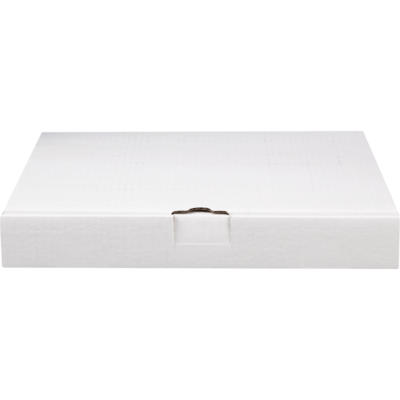 null Corrugated Pizza Boxes, White 14" 50 ea, $0.46/1ea