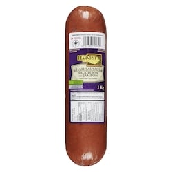 Harvest Saucisson au jambon 1 kg, 1,80 $/100g