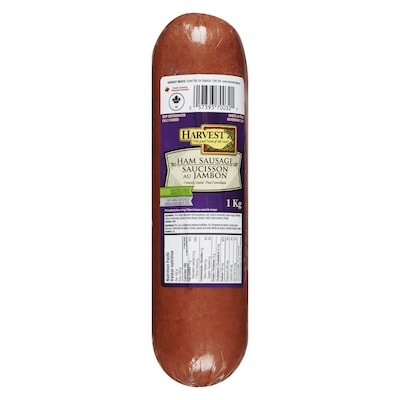 Harvest Saucisson au jambon 1 kg, 1,80 $/100g