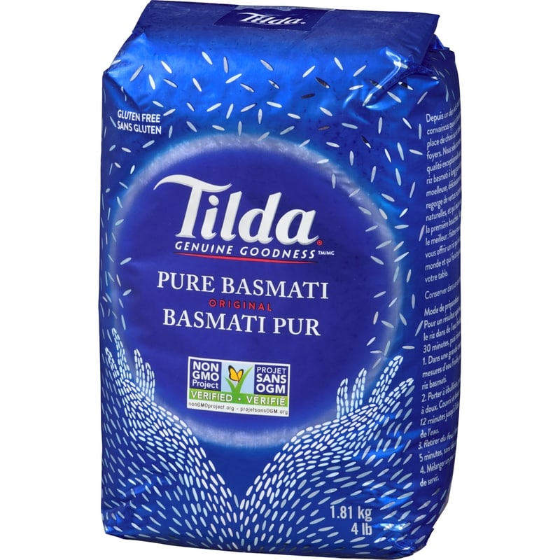 Pure Basmati Rice, Bag