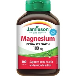 Jamieson Magnesium 100 mg 100 ea, $0.15/1ea