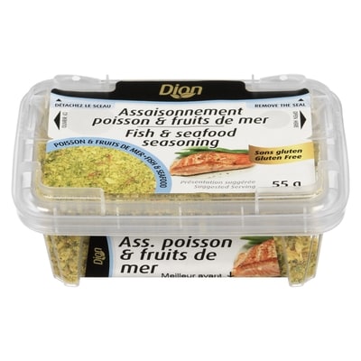 null Assaisonnement pour poissons et fruits de mer 55 g, 8,71 $/100g