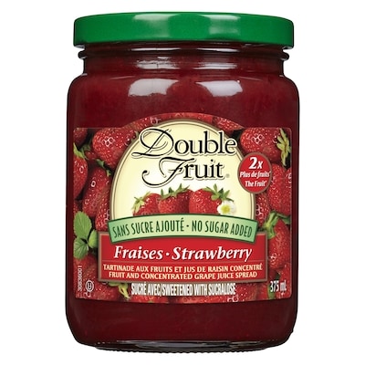 Fruit tartinade de fraises sans sucre
