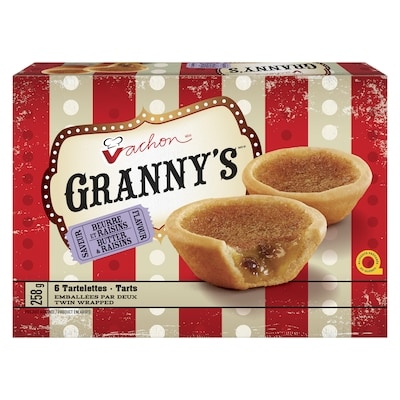 Saputo Granny's Butter & Raisin Tarts 43 g, $2.01/100g