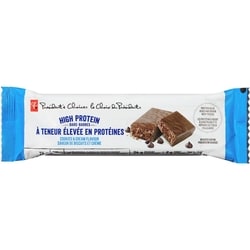 President's Choice Cookies and Cream Flavour High Protein Bars 78 g, $3.58/100g