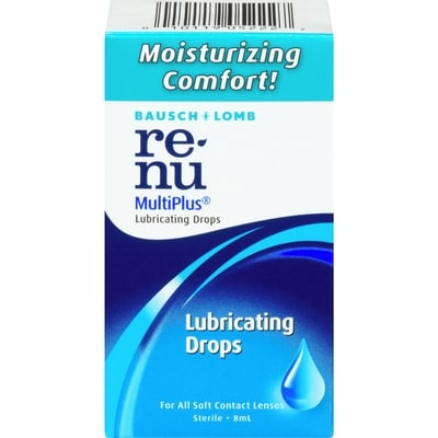 Bausch+Lomb Renu Lubricating Drops Sterile 8 ml, $74.88/100ml