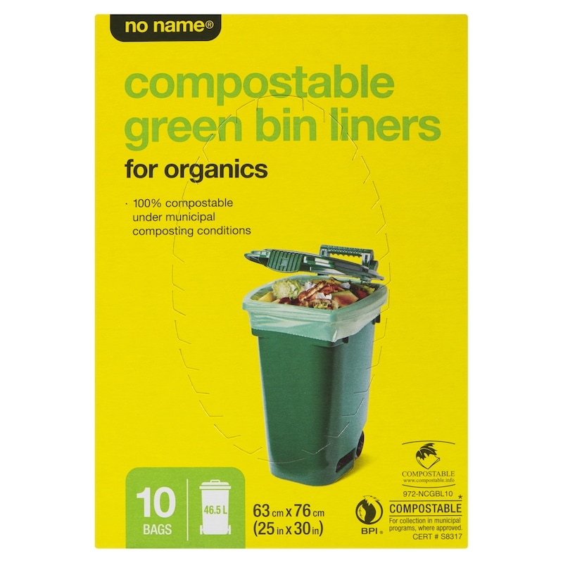 Compostable Green Bin Liners for Organics