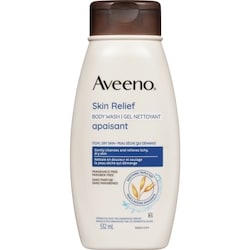 Aveeno Skin Relief Body Wash Fragrance Free 532 ml, $2.44/100ml