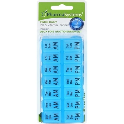 PharmaSystems Pilulier deux fois quotidiennement 1 ea, 7,99 $/1ch