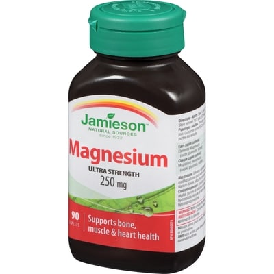 Magnesium High Potency Caplets, 250 mg