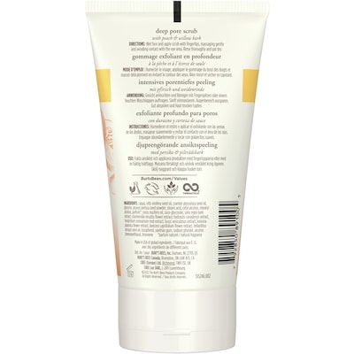 Peach and Willowbark Deep Pore Scrub