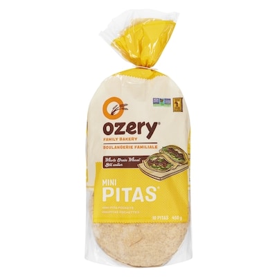 Pita Break Mini-pitas de blé entier 480 g, 1,04 $/100g