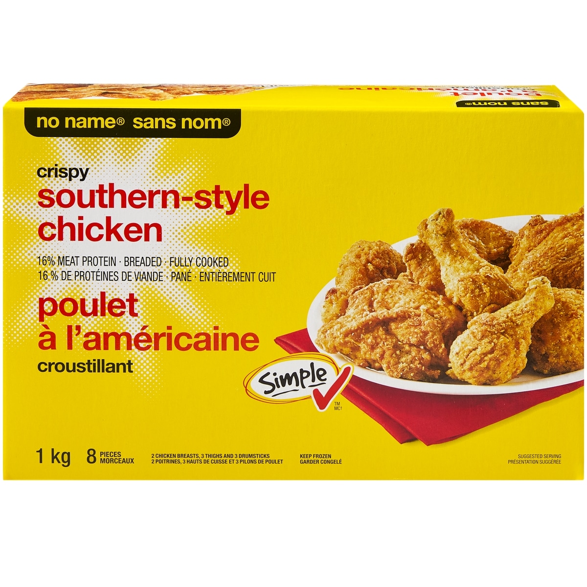 No Name Crispy Southern Style Chicken