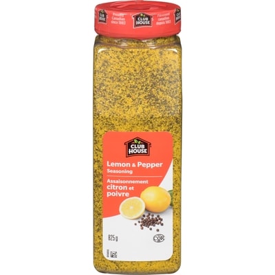 Club House Lemon & Pepper Seasoning 825 g, $1.82/100g