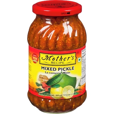 Mother Mixed Pickle 500 g, $0.80/100g