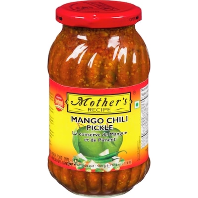 Mother Chili & Mango Pickle 500 g, $0.80/100g