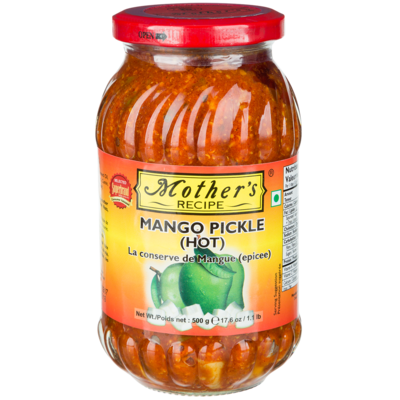 Mother Mango Pickle, Hot 500 g, $0.80/100g