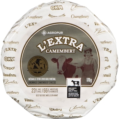 Agropur Signature L'Extra Camembert Cheese 170 g, $5.58/100g