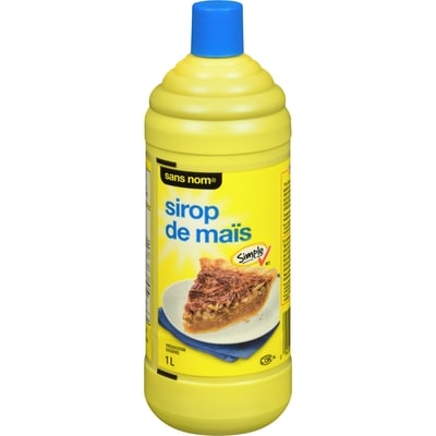 Sans Nom Sirop de maïs 1 l, 0,85 $/100ml