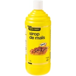 Sans Nom Sirop de maïs 1 l, 0,75 $/100ml