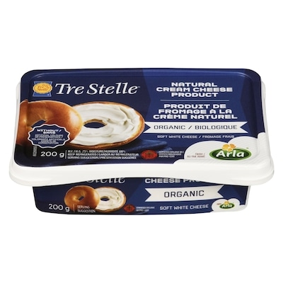 Tre Stelle Tre Stelle Organic Cream Cheese Spread 200 g, $1.90/100g