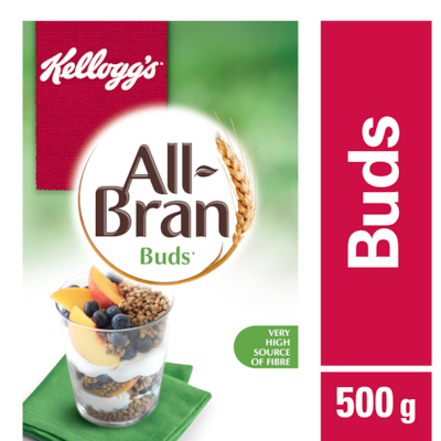 Kellogg’s All Bran All-Bran Céréales Buds 500 g, 1,60 $/100g