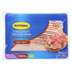 Butterball Bacon de dinde 375 g, 2,00 $/100g