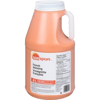 Sunspun Vinaigrette française 4 l, 0,70 $/100ml