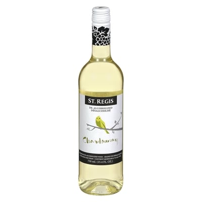 St. Regis White Chardonnay Dealcoholized Wine 750 ml, $1.07/100ml