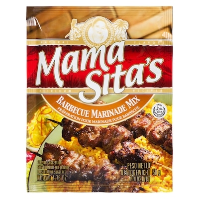 Mama Sita Bbq Marinade Mix 50 g, $3.58/100g