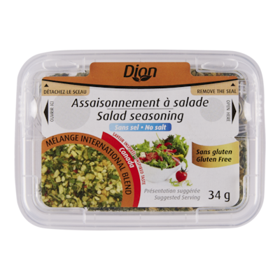 Dion Assaisonnement pour salade 34 g, 14,09 $/100g