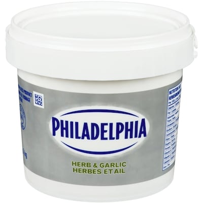 Philadelphia Herb And Garlic Cream Cheese Product 1.5 kg, $2.07/100g