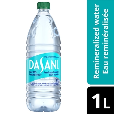 Dasani Water Bottle 1 l, $0.20/100ml