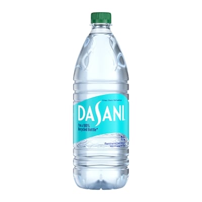 Dasani Water Bottle 1 l, $0.20/100ml