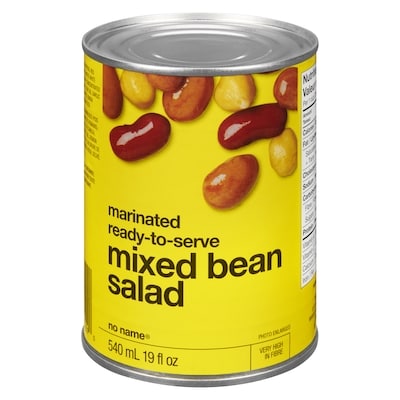 No Name Marinated Mixed Bean Salad 540 ml, $0.46/100ml