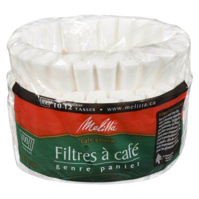 Melitta Filtre à café genre panier 100 ea, 0,07 $/1ch