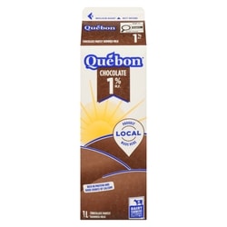 QUEBON Chocolate Milk 1 l, $0.30/100ml