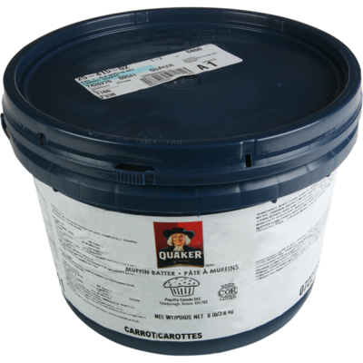 Quaker Muffin Batter, Carrot 3.63 kg, $0.91/100g