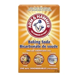 Arm & Hammer Bicarbonate de soude 2 kg, 0,32 $/100g