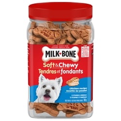 Milkbone Soft & Chewy Chicken Recipe Dog Treats 708 g, $1.48/100g