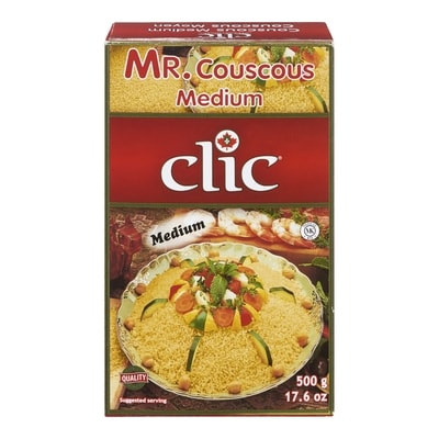 Clic Mr. Couscous, Medium 500 g, $0.60/100g
