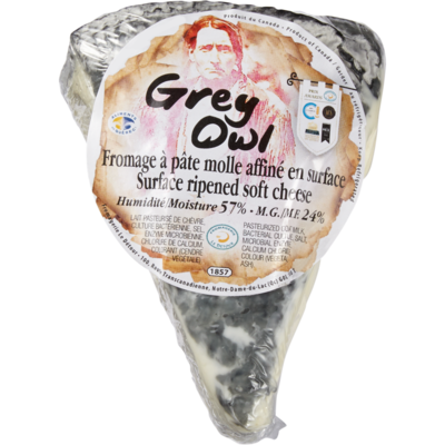 Grey Owl Goat Cheese $9.99/100g $45.33/1lb