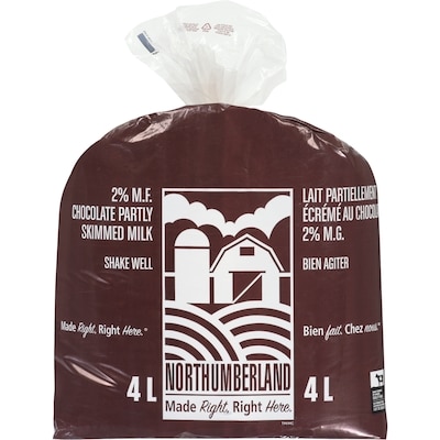 Northumberland Chocolate Milk 4 l, $0.27/100ml