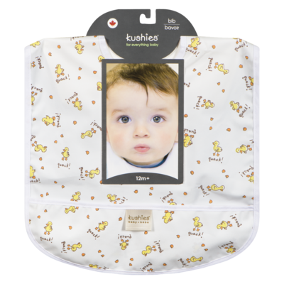 Kushies Waterproof Bib 1 ea, $5.19/1ea
