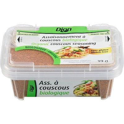 Dion Organic Couscous Seasoning 39 g, $11.00/100g