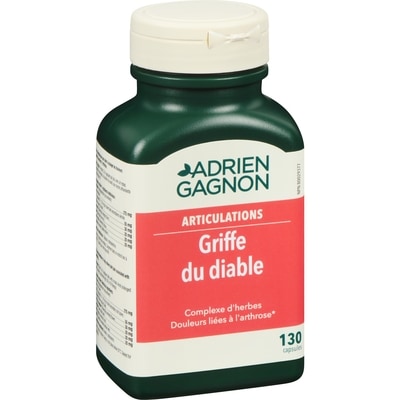 AdrienGagnon Articulations Préparation de Griffe du Diable Extra-Fort 130 Capsules
